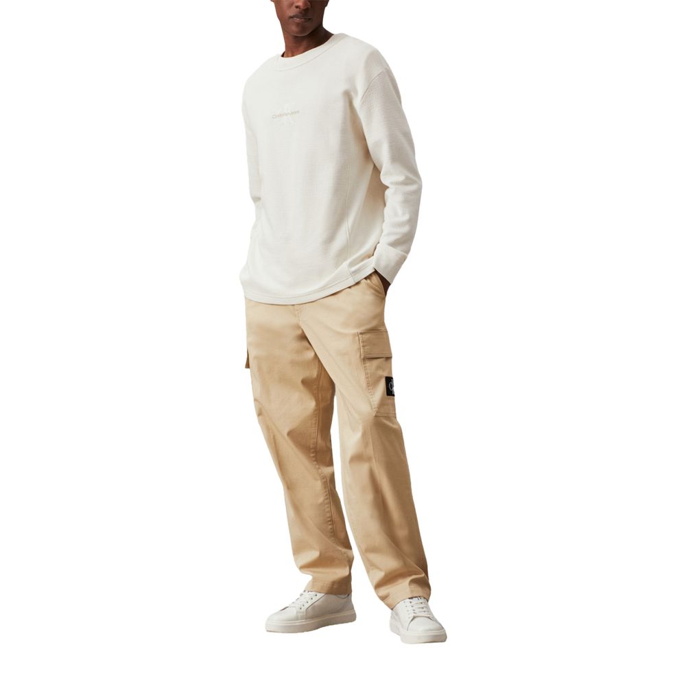 Calvin Klein Beige Baumwolljeans & Hose