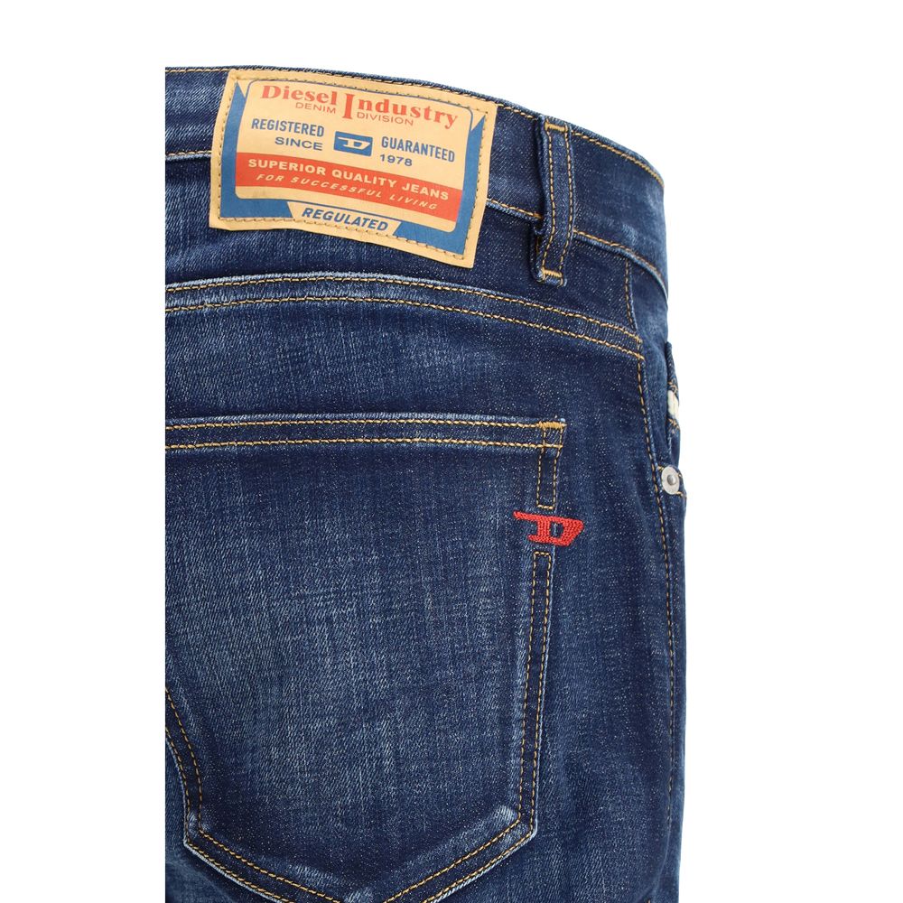 Diesel Blaue Baumwolle 2019 D-Struktur Jeans