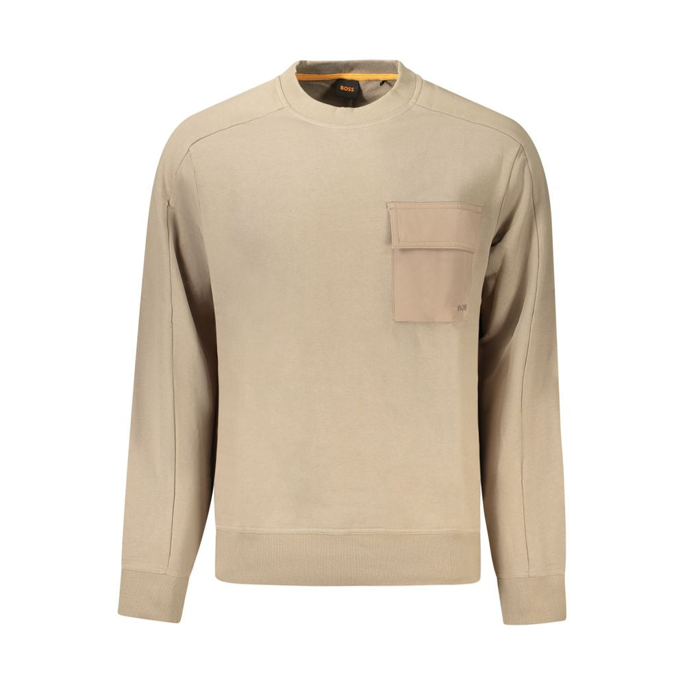 Hugo Boss Beige Baumwolle Männer Pullover
