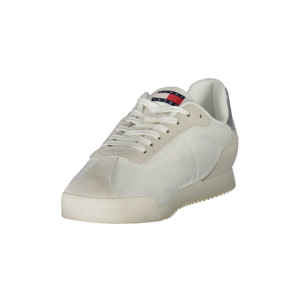 Tommy Hilfiger Weißer Polyester Damen Sneaker