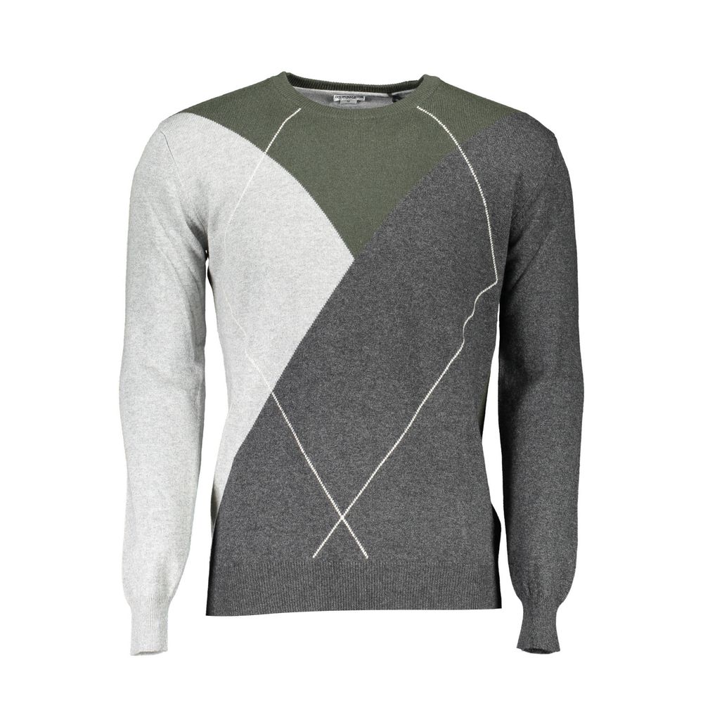 U.S. POLO ASSN. Grauer Pullover aus Wolle für Männer