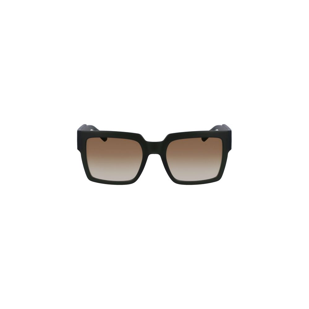 Calvin Klein Braune Kunststoff-Sonnenbrille für Frauen