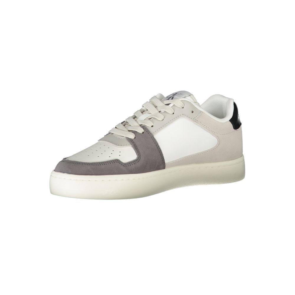 Calvin Klein Weiß Polyester Männer Sneaker
