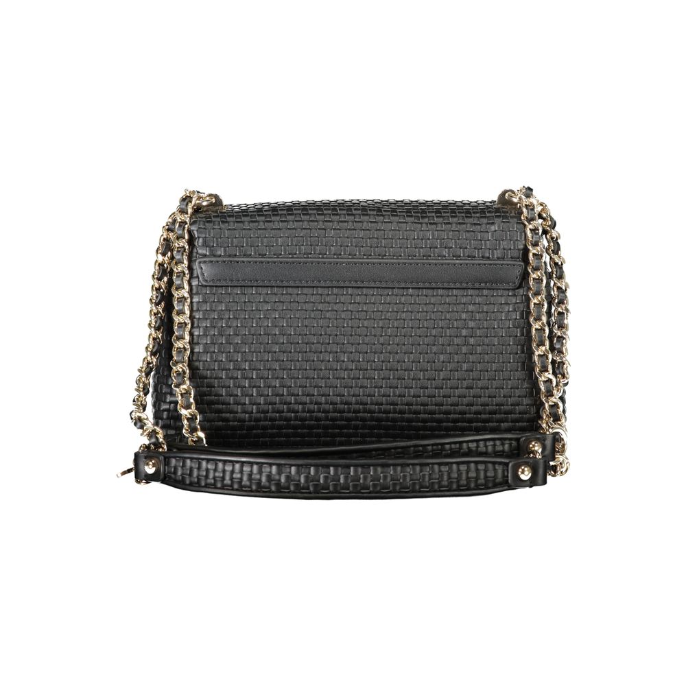 Guess Jeans Schwarz Polyethylen Frauen Handtasche