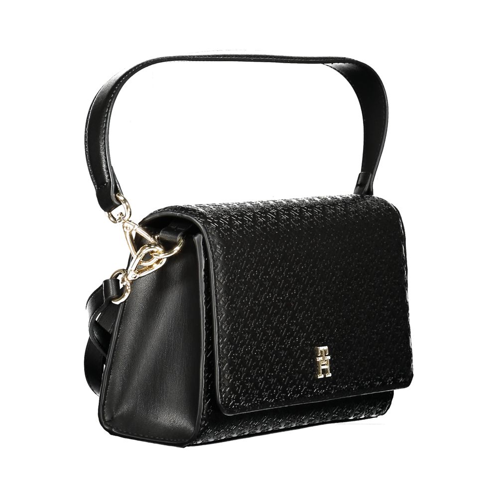 Tommy Hilfiger Schwarz Polyethylen Frauen Handtasche