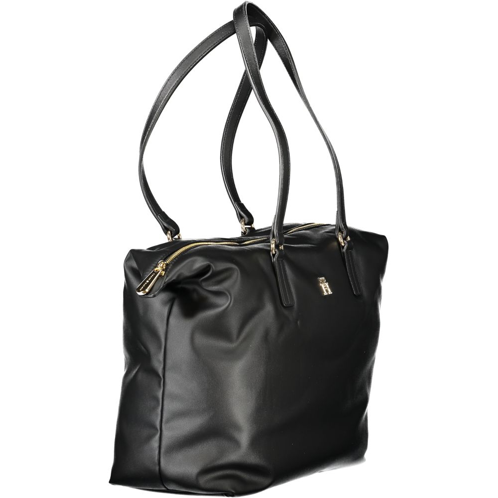 Tommy Hilfiger Schwarz Polyester Frauen Handtasche