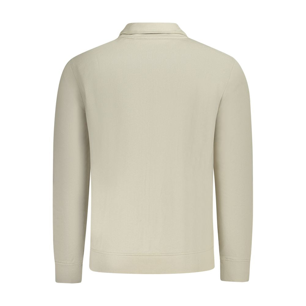 Hugo Boss Beigefarbener Baumwollpullover