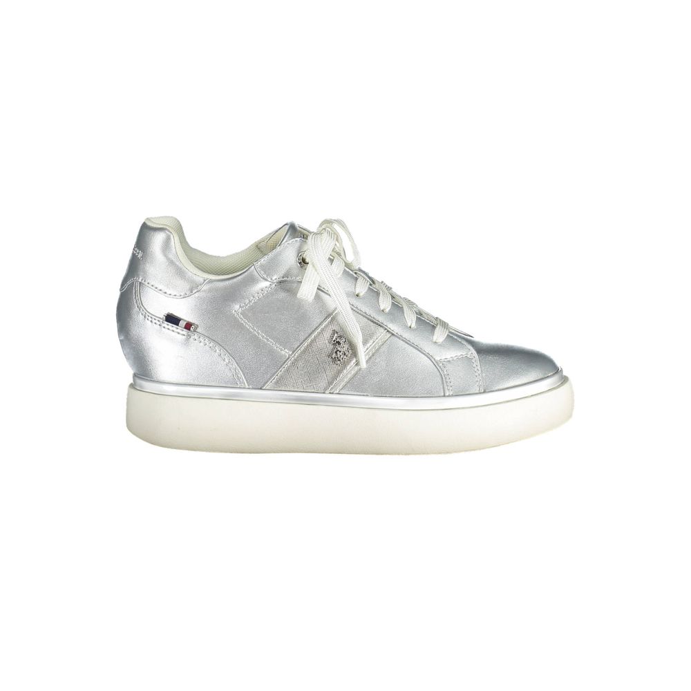 U.S. POLO ASSN. Graue Polyester Damen Sneaker