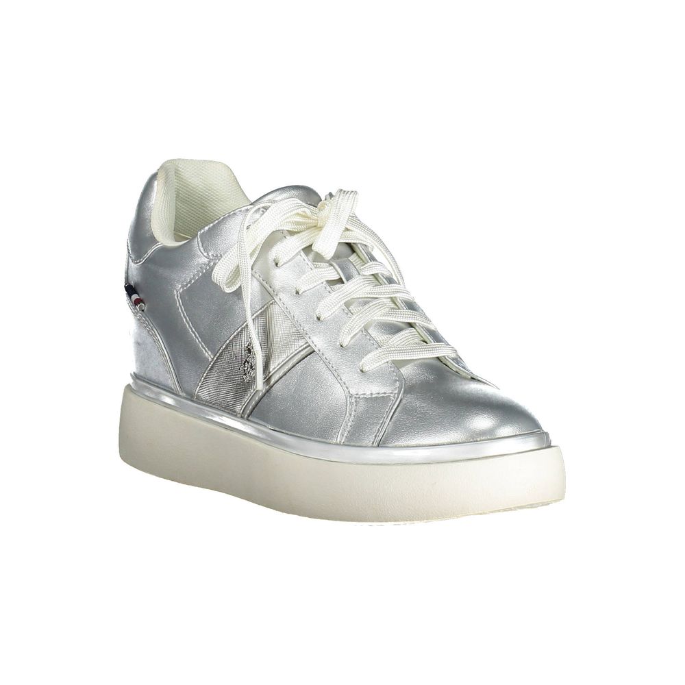 U.S. POLO ASSN. Graue Polyester Damen Sneaker
