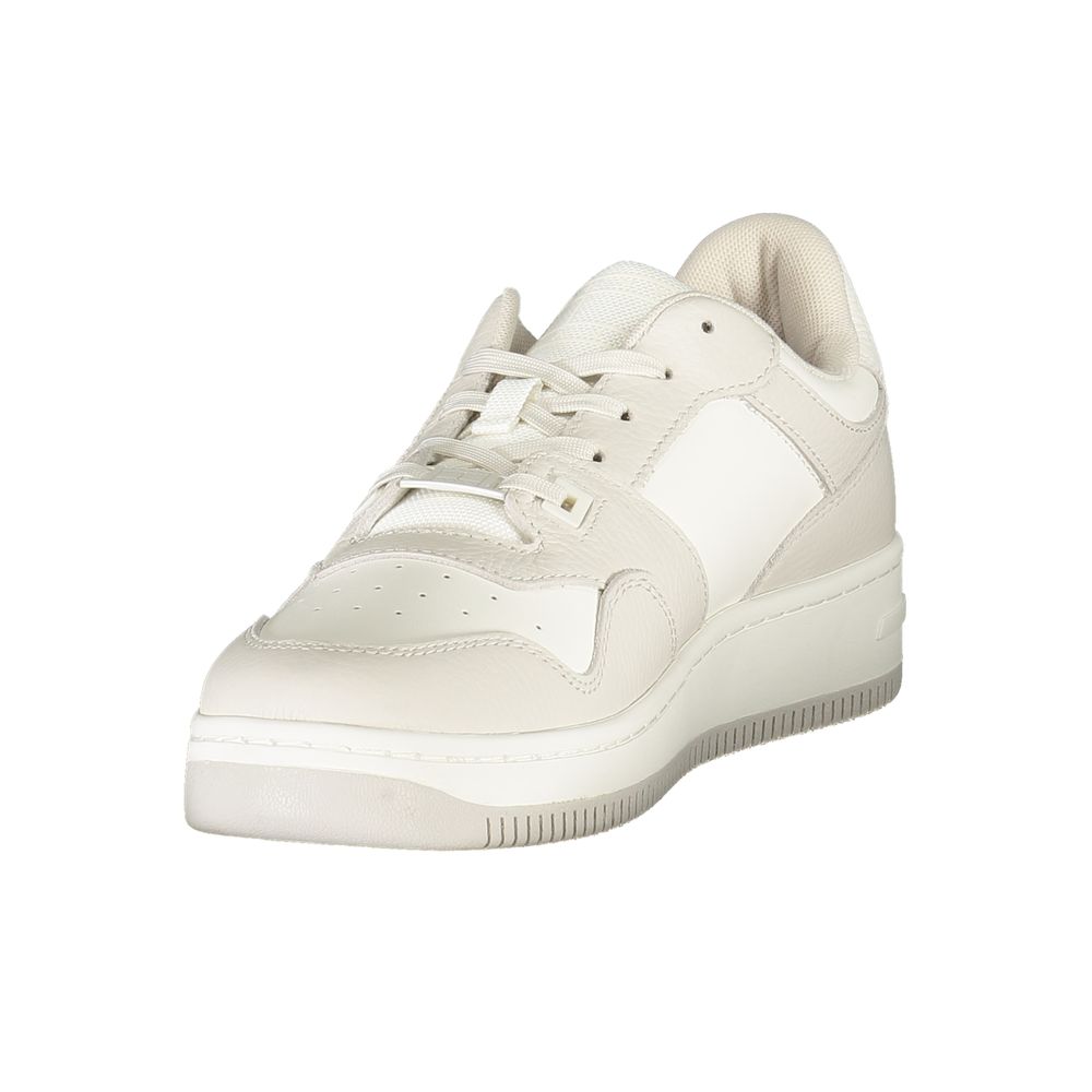 Tommy Hilfiger Weißes Leder Herren Sneaker
