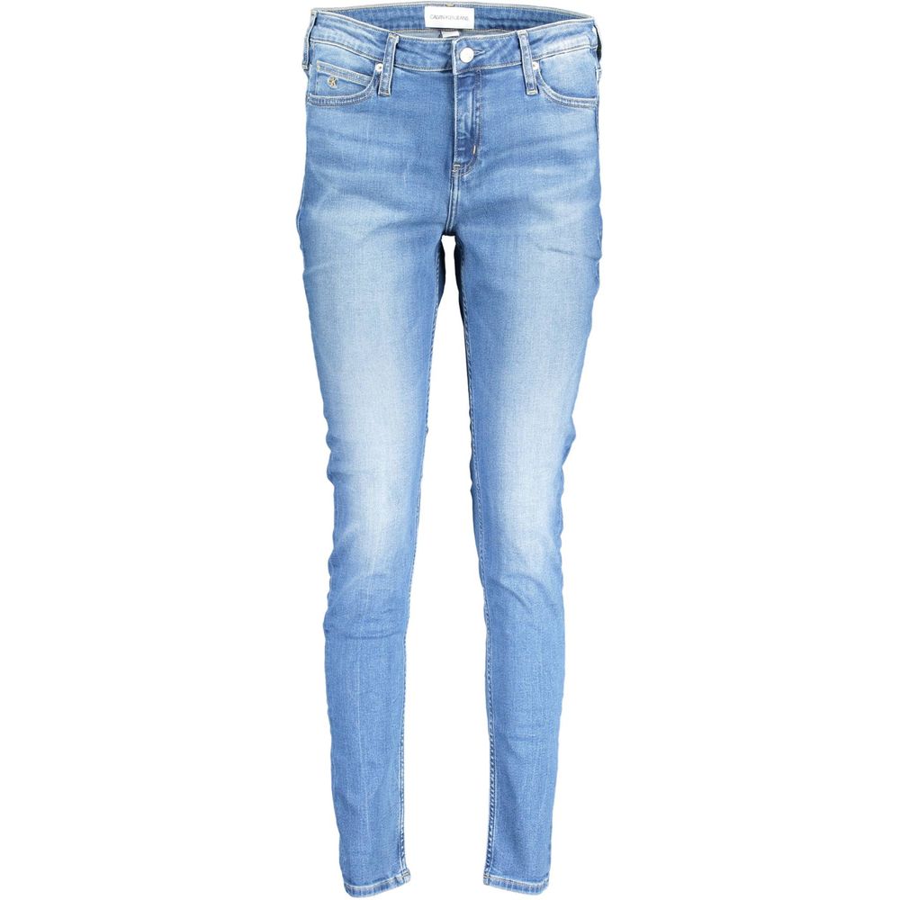 Calvin Klein Blaue Baumwolljeans &