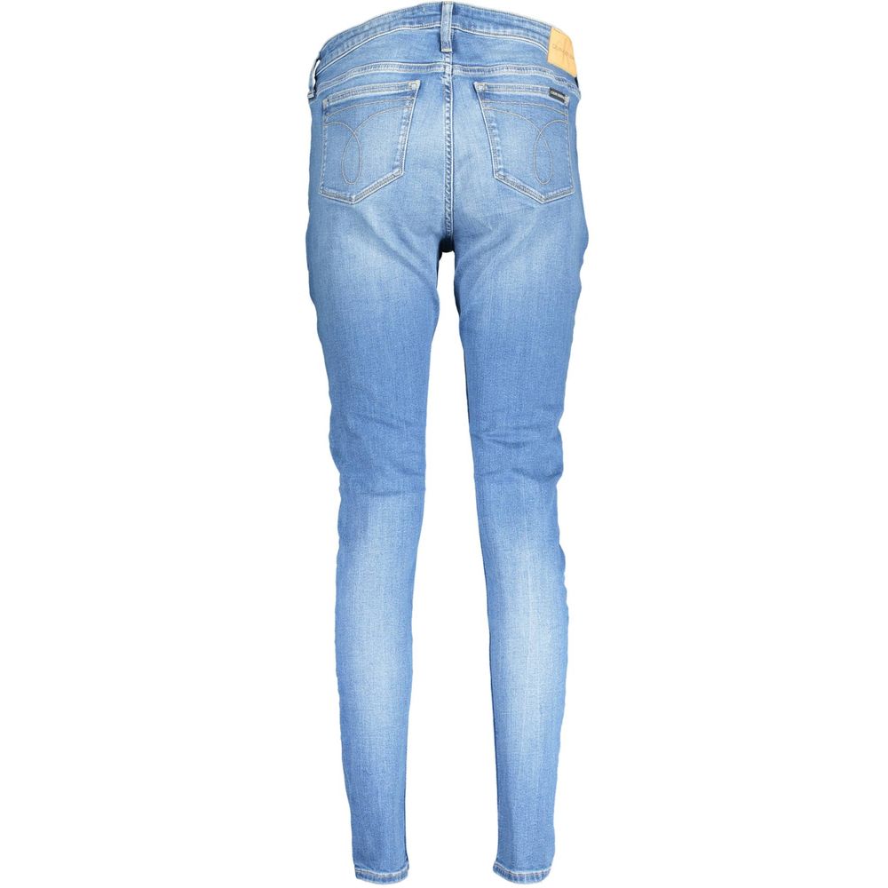 Calvin Klein Blaue Baumwolljeans &