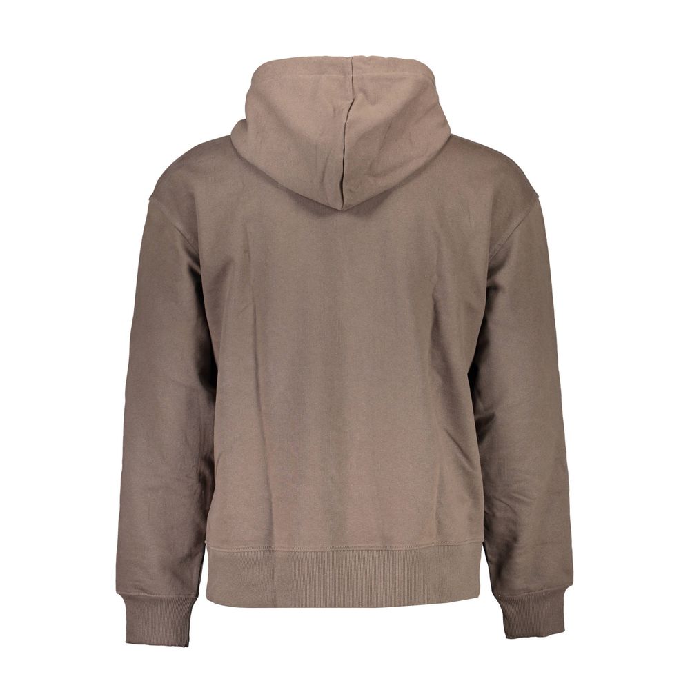 Calvin Klein Brauner Baumwollpullover für Männer