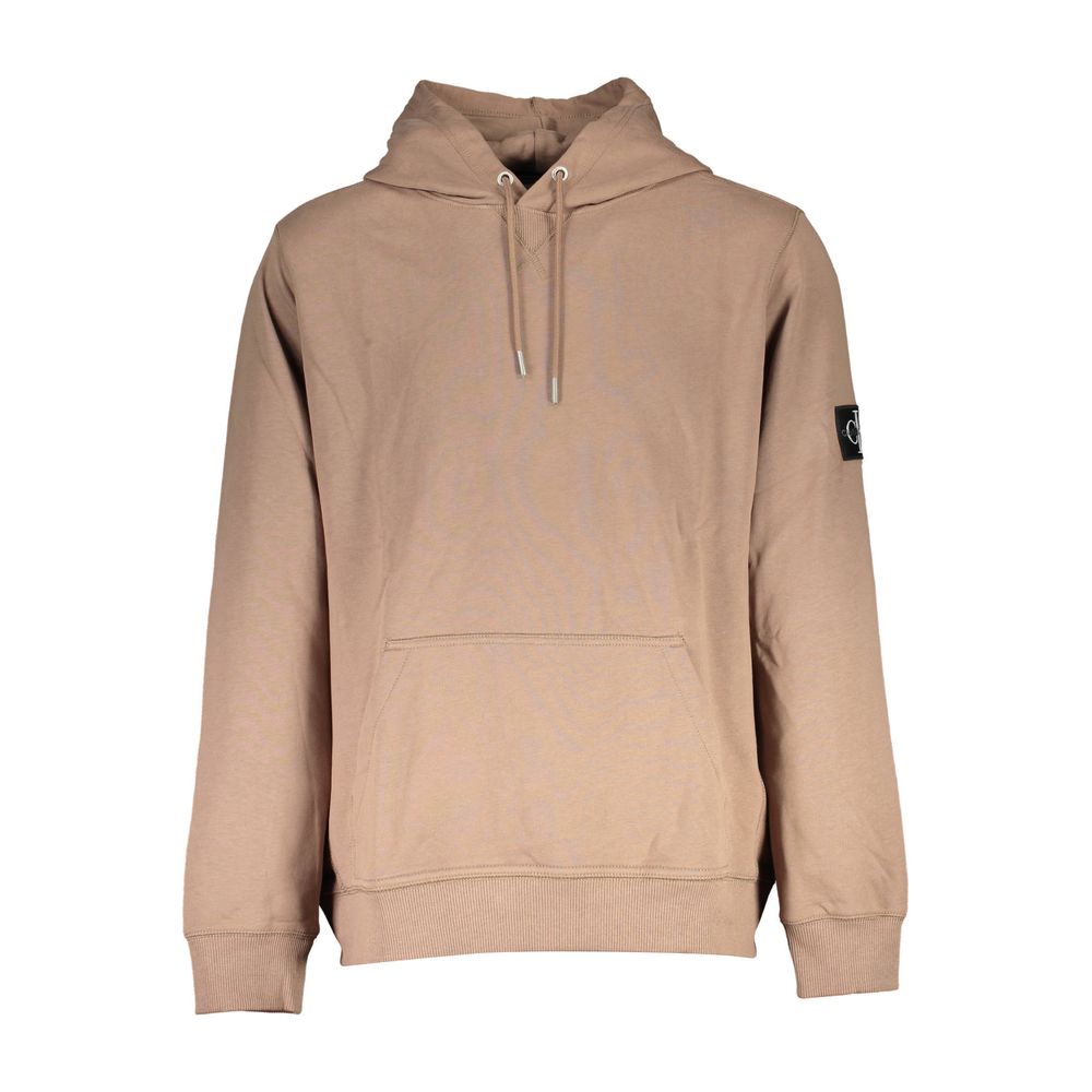 Calvin Klein Brauner Baumwollpullover für Männer