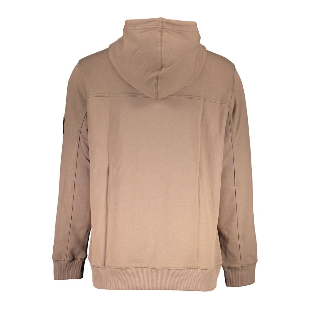 Calvin Klein Brauner Baumwollpullover für Männer