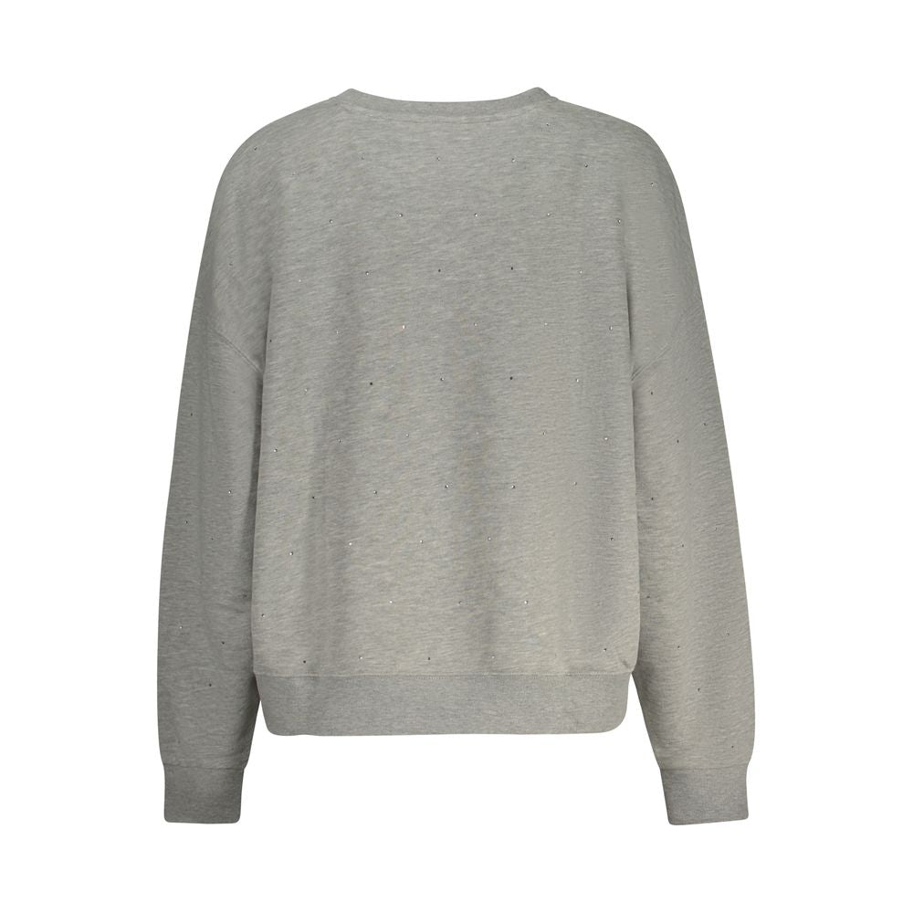 Guess Jeans Grauer Baumwollpullover
