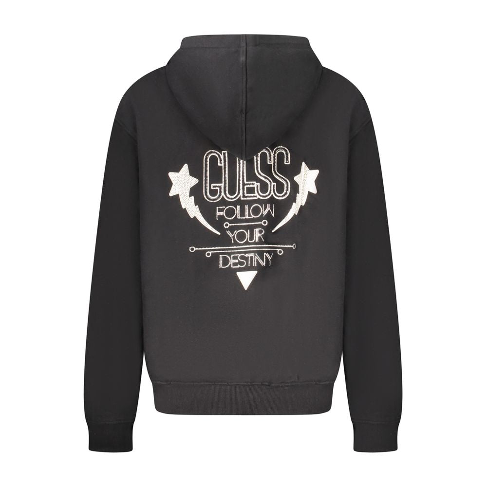 Guess Jeans Schwarzer Baumwollpullover