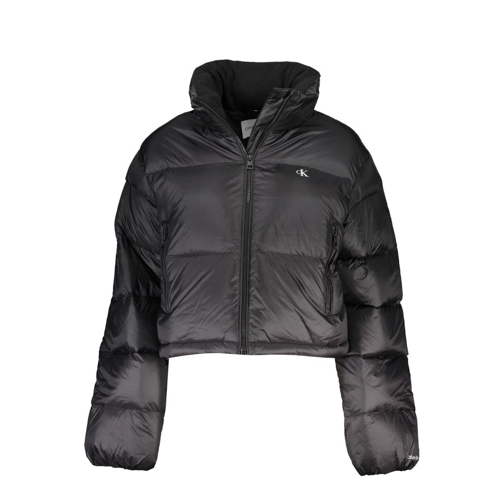 Calvin Klein Schwarze Polyamid-Jacken &