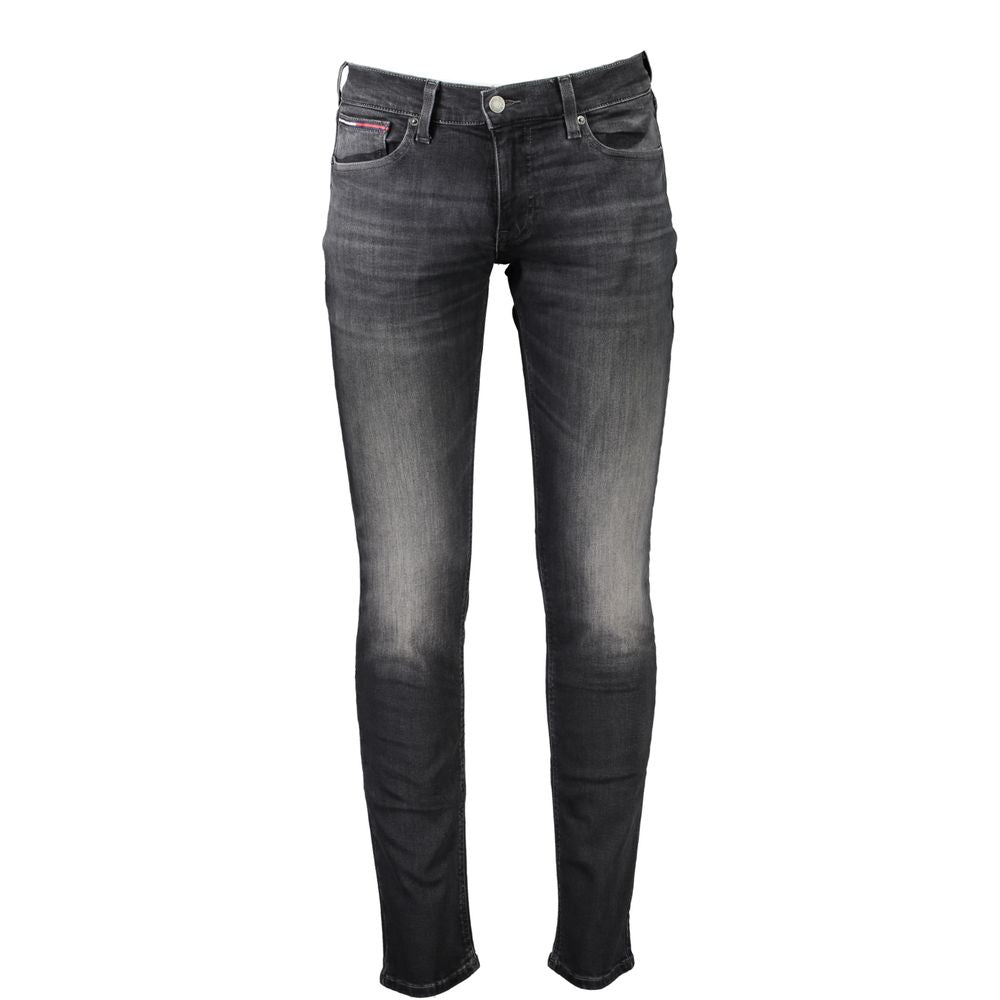 Tommy Hilfiger Schwarze Baumwolljeans &