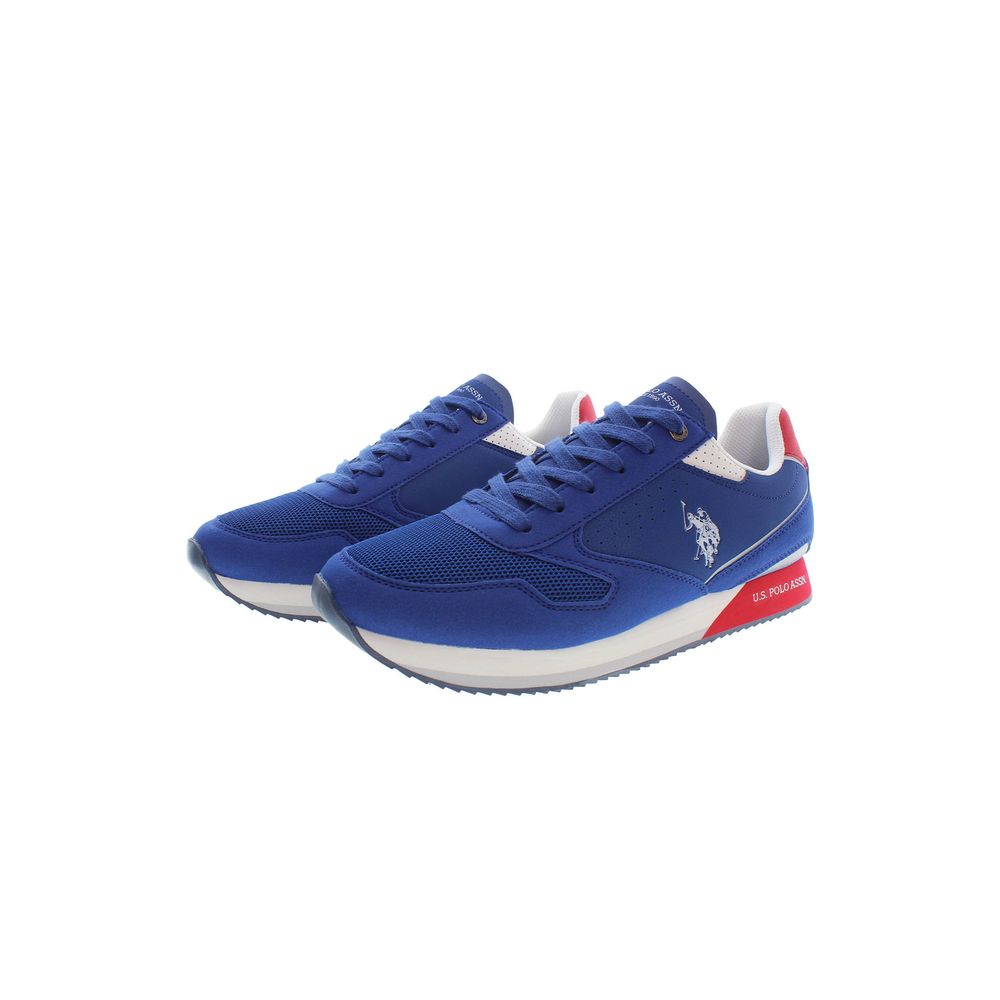 U.S. POLO ASSN. Blauer Polyester Sneaker