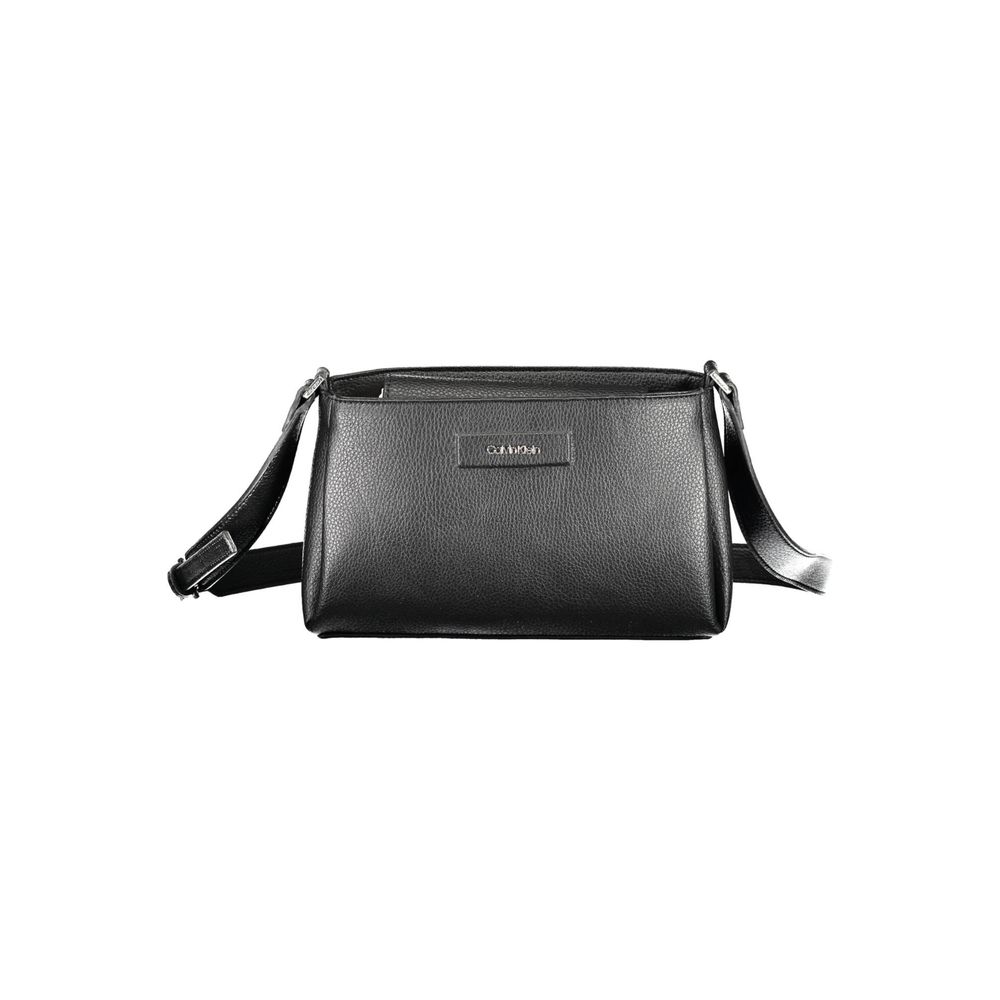Calvin Klein Schwarze Polyester Handtasche