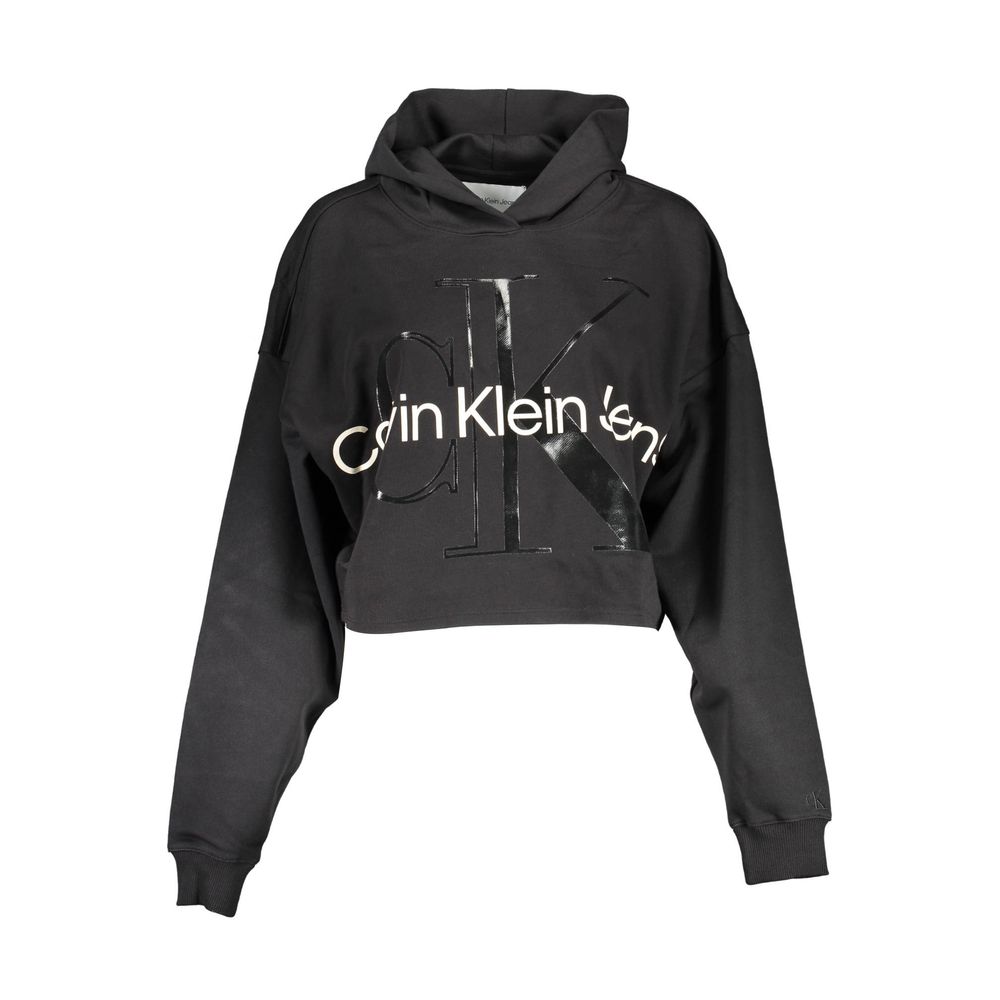 Calvin Klein Schwarzer Baumwollpullover