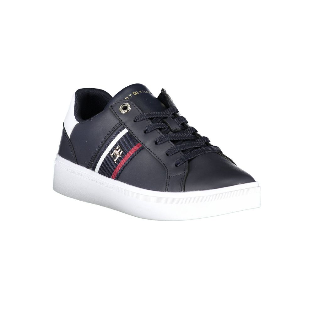 Tommy Hilfiger Blauer Polyester Sneaker