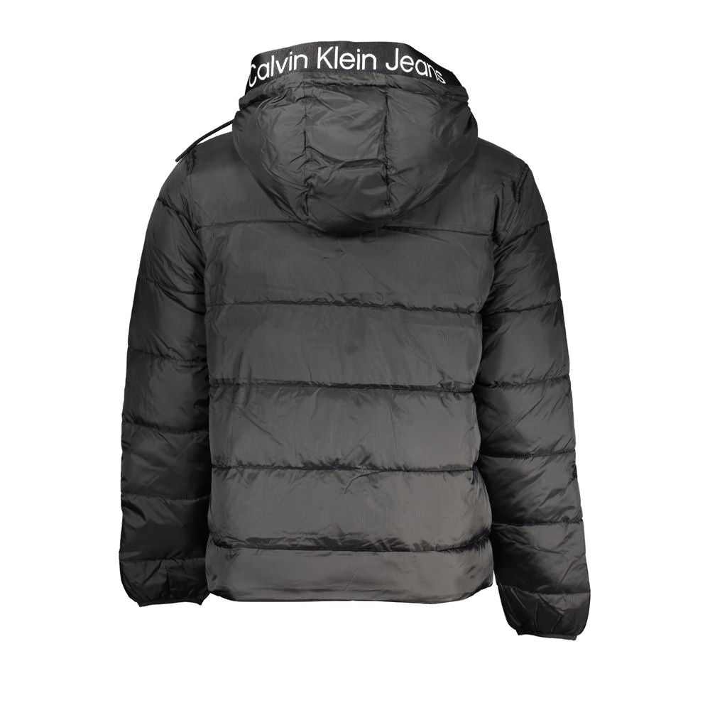 Calvin Klein Schwarze Polyester-Jacke