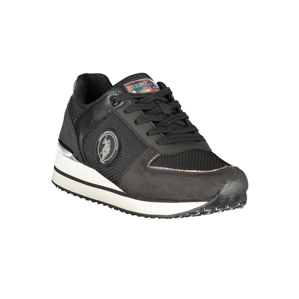 U.S. POLO ASSN. Schwarzer Polyester Sneaker
