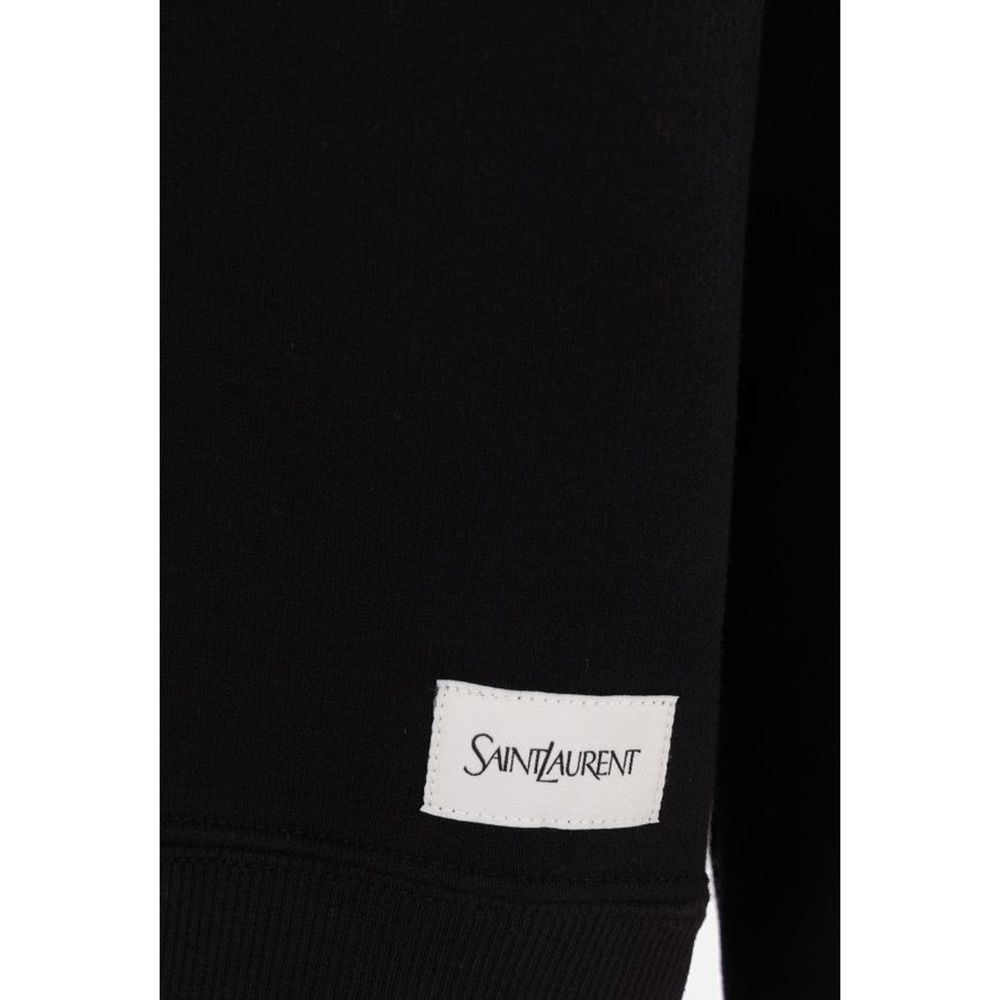Saint Laurent Logo-Sweatshirt aus Baumwolle