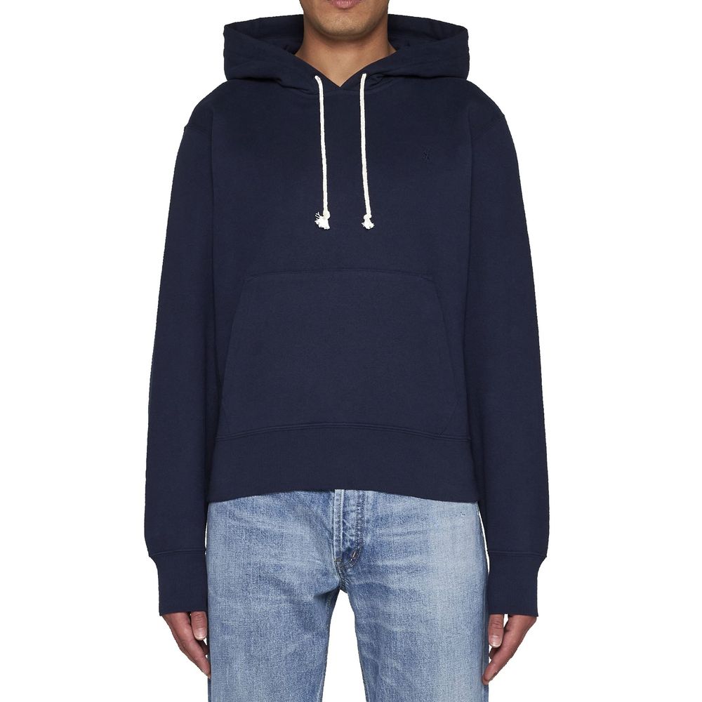 Saint Laurent Sweatshirt mit Kapuze aus Baumwolle