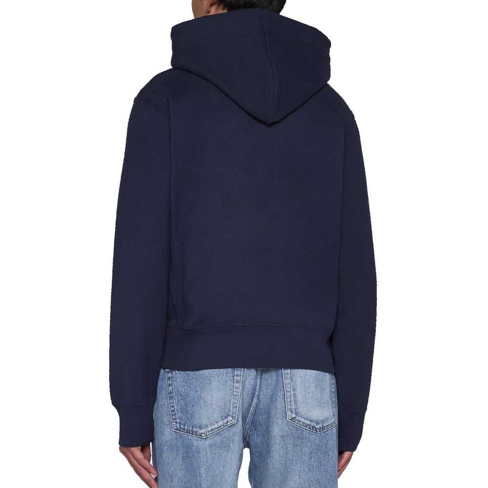 Saint Laurent Sweatshirt mit Kapuze aus Baumwolle