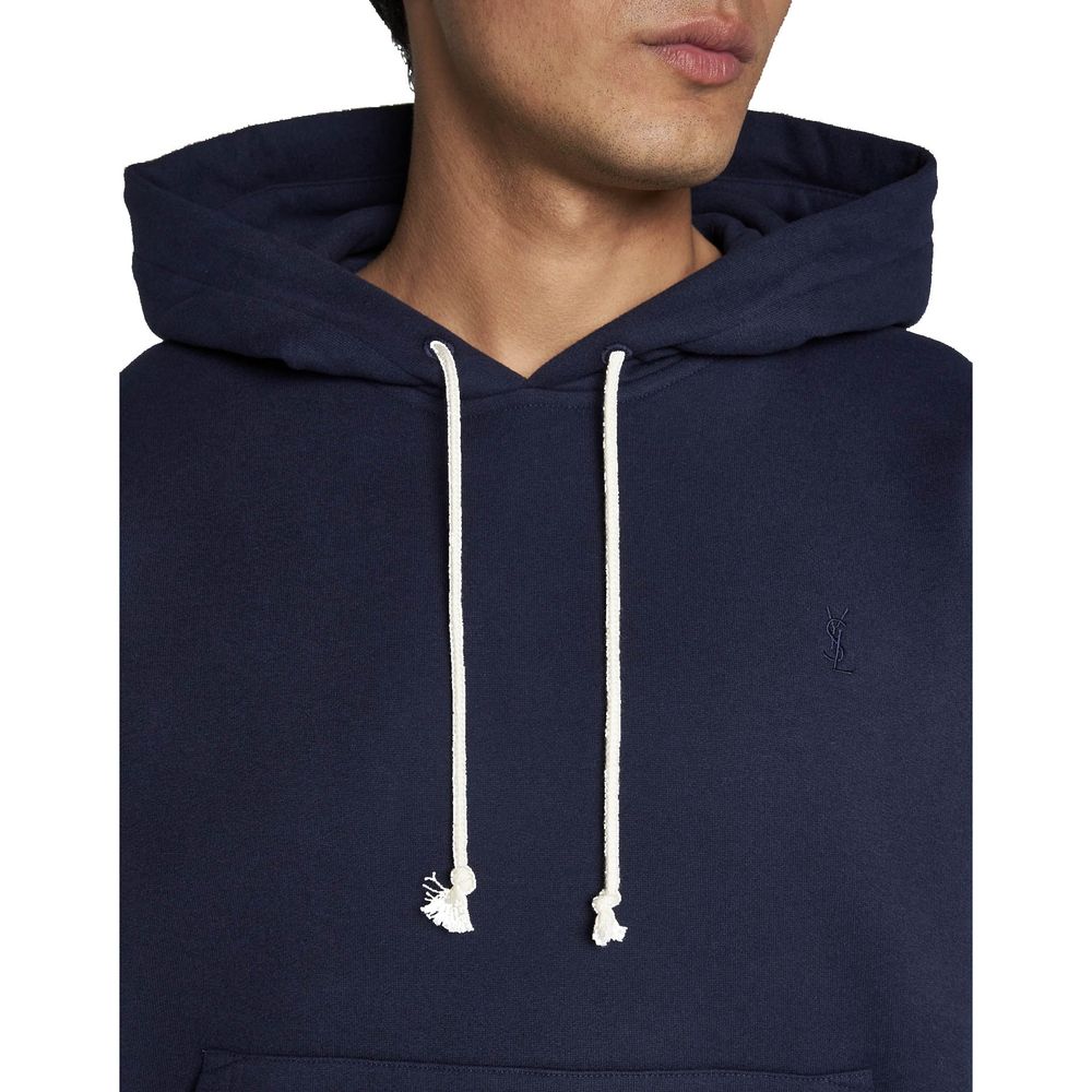 Saint Laurent Sweatshirt mit Kapuze aus Baumwolle
