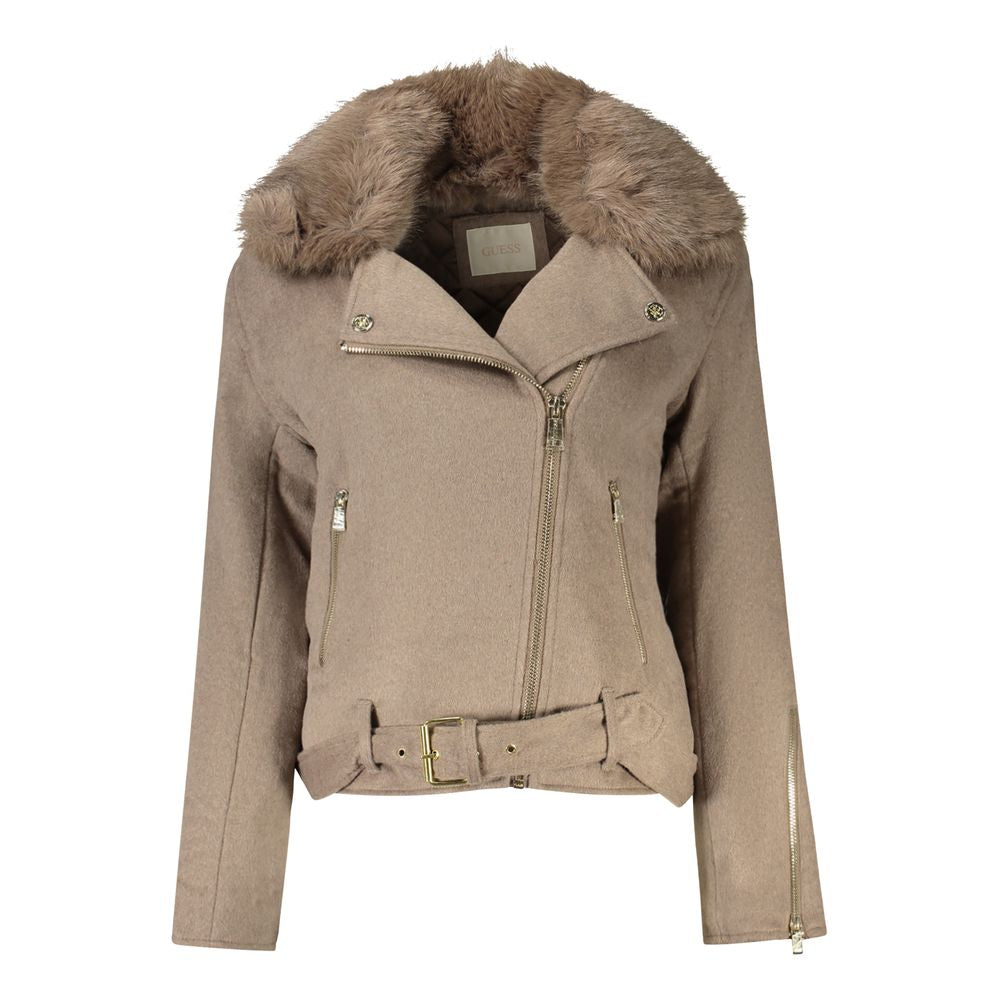 Guess Jeans Beige Baumwolle Jacken &