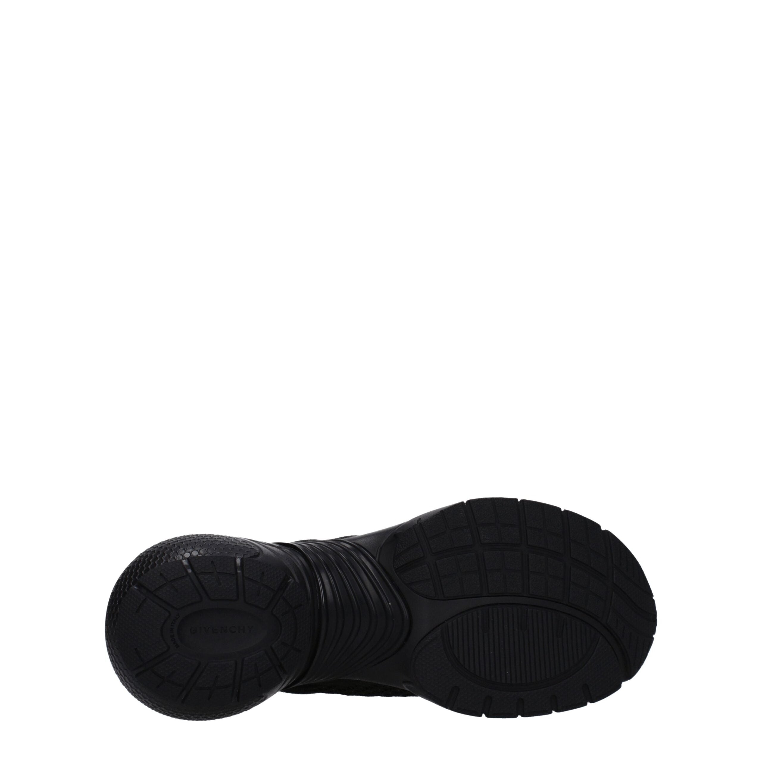 Givenchy Schwarzer Stoff Sportliche Turnschuhe