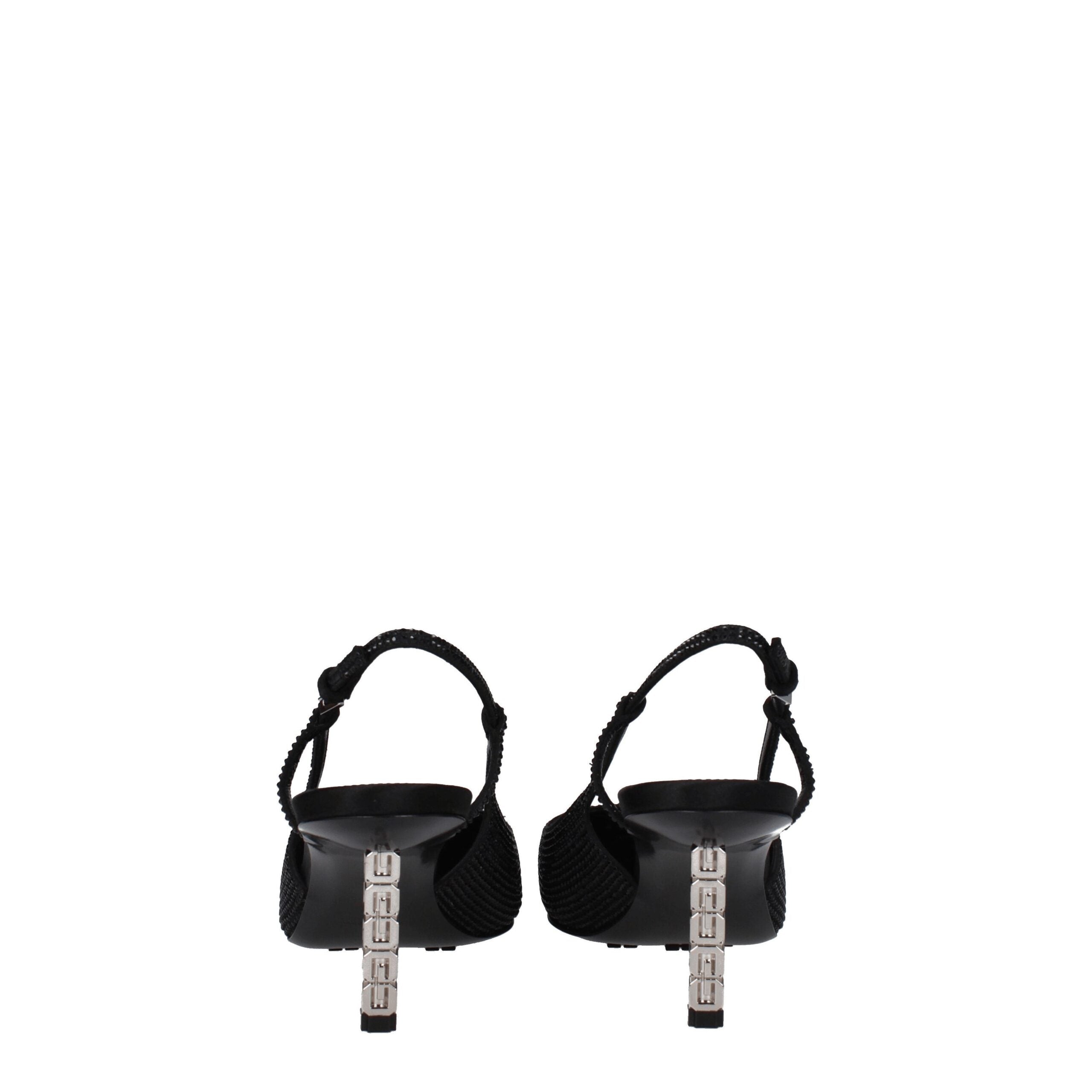 Givenchy Schwarze High Heel Pumps aus Stoff
