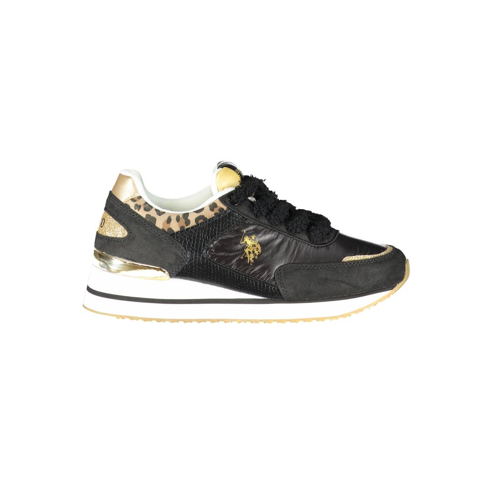 U.S. POLO ASSN. Schwarzer Polyester Sneaker