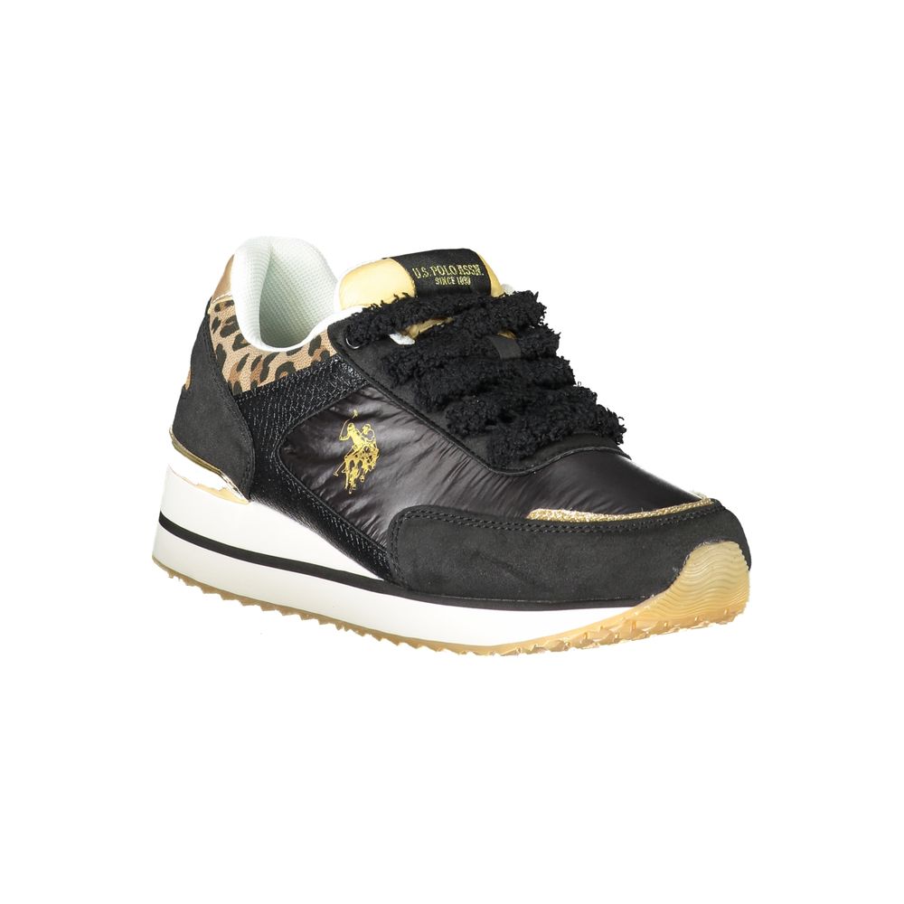 U.S. POLO ASSN. Schwarzer Polyester Sneaker