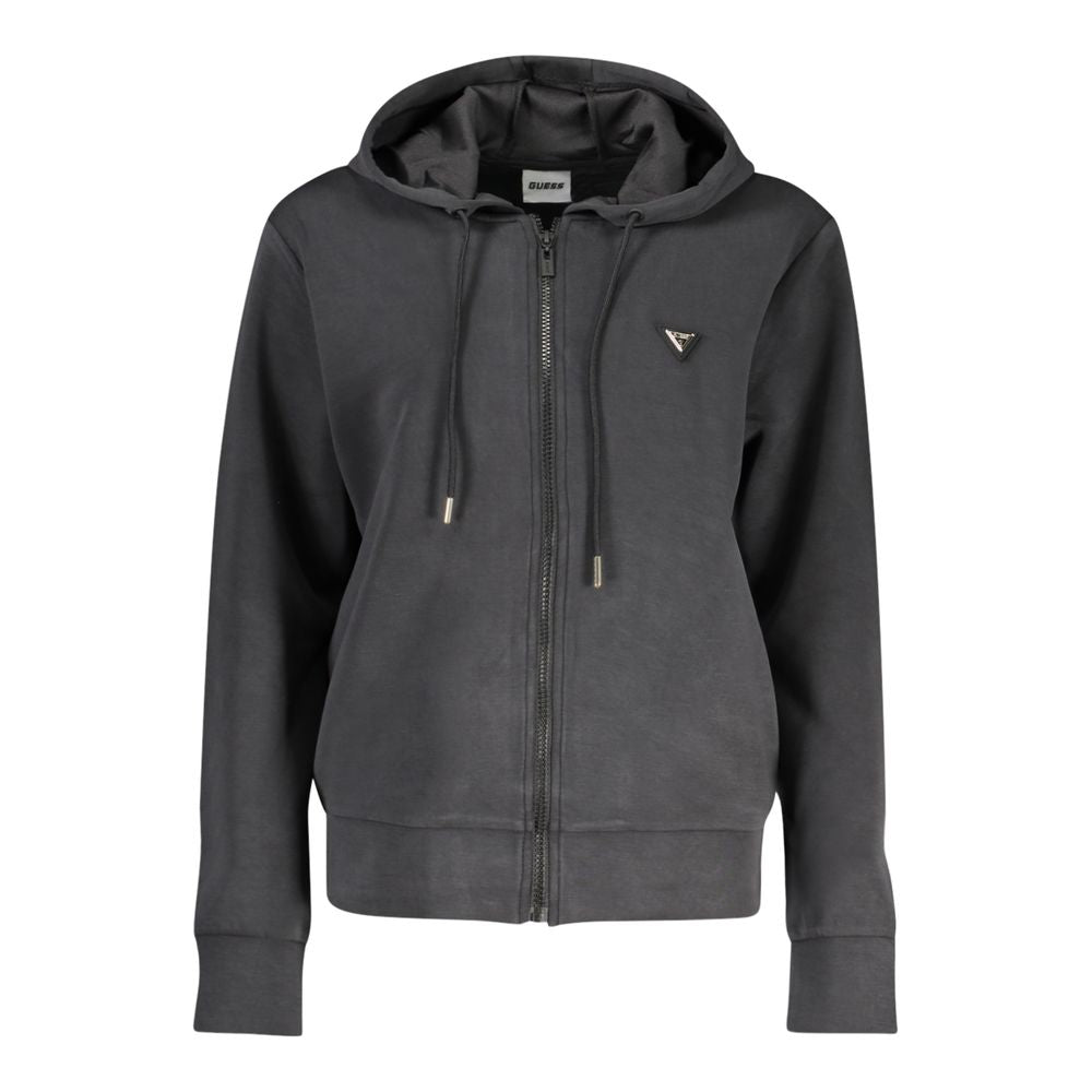 Guess Jeans Schwarzer Polyester-Pullover