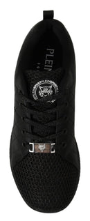 Philipp Plein Schwarz Casual Running Turnschuhe Schuhe