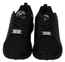 Philipp Plein Schwarz Casual Running Turnschuhe Schuhe