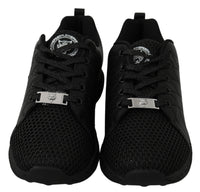 Philipp Plein Schwarz Casual Running Turnschuhe Schuhe