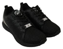 Philipp Plein Schwarz Casual Running Turnschuhe Schuhe