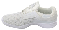Philipp Plein Weiß Polyester Freizeitschuhe Schuhe