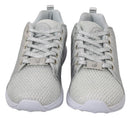 Philipp Plein Gisella Silber Polyester Turnschuhe Schuhe