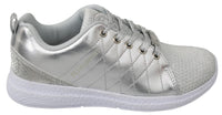 Philipp Plein Gisella Silber Polyester Turnschuhe Schuhe