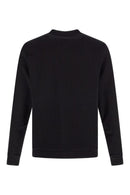 Hugo Boss Elegantes Rundhals-Sweatshirt aus schwarzer Baumwolle