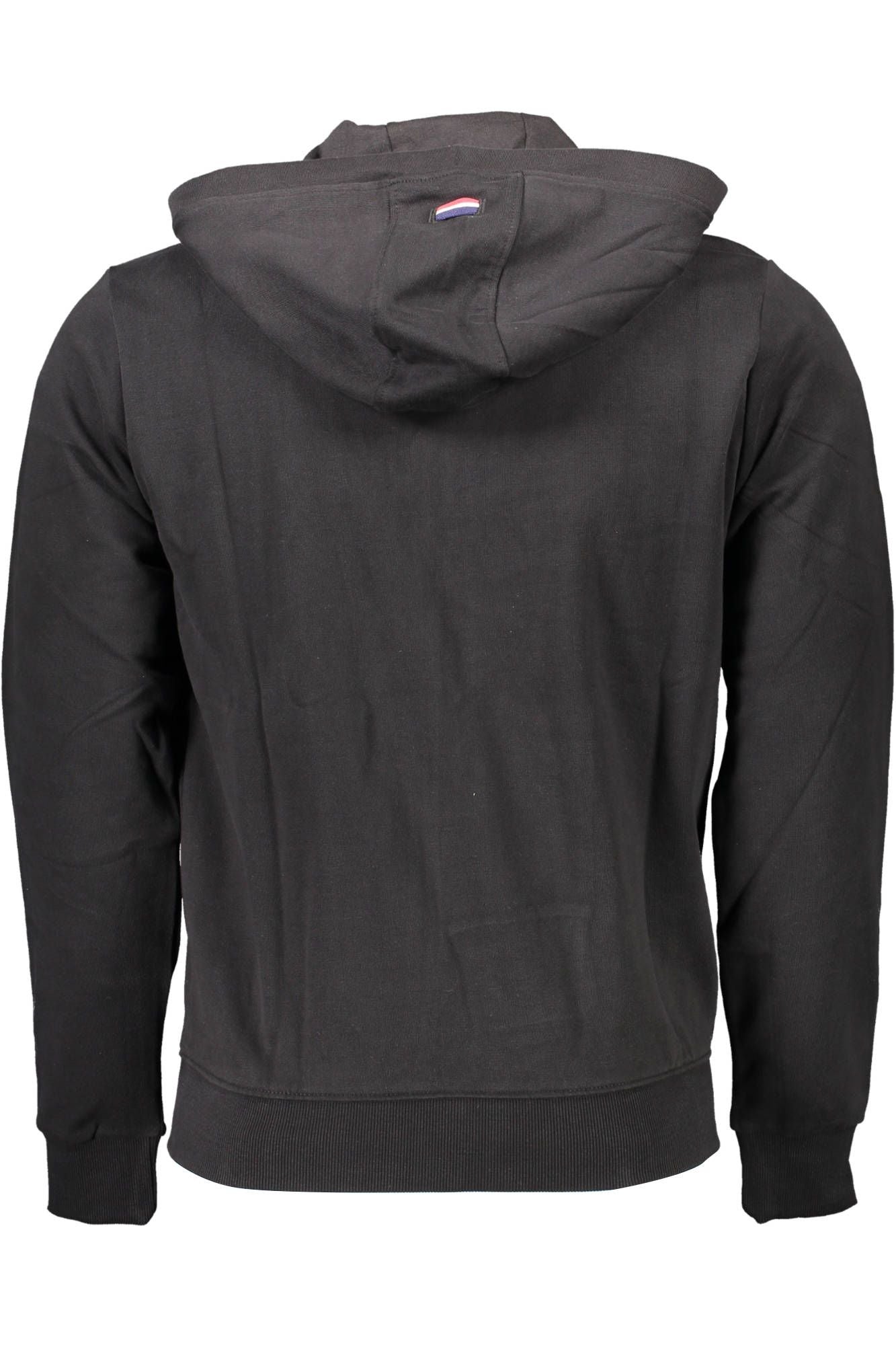 U.S. POLO ASSN. Schwarzer Baumwollpullover für Männer