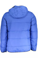 La Martina Blaue Jacke Elite mit abnehmbarer Kapuze