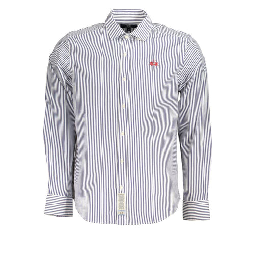 La Martina Elegant long-sleeved striped shirt for men